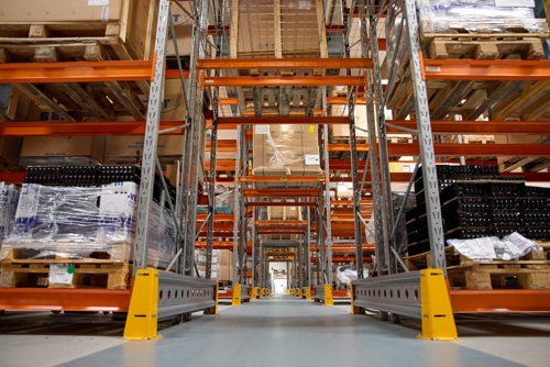 Halls of Gram Professional warehouse in Denmark